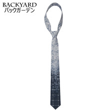 backyard原创7cm石纹印花商务休闲结婚箭头型窄版领带礼盒装现货