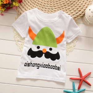 夏装儿童T恤短袖纯棉上衣