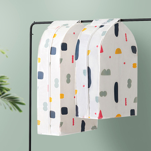 立体碎花挂衣袋防尘袋