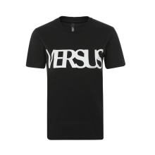 VERSUS范瑟丝纯棉材质logo字母图案装饰女士短袖T恤图片