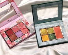 五色眼影腮紅盤等花尋葉橄欖綠姜黃墨綠偏光色 現貨Naras新品