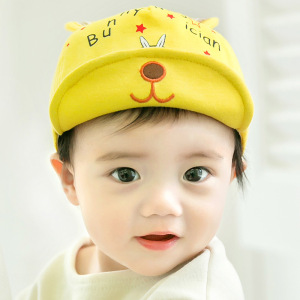 韩版婴儿帽子鸭舌帽