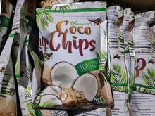 椰子脆片椰子干vhonytiff cocochips60克香甜脆 菲律宾长滩岛代购