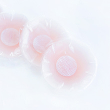 靴下物乳贴防凸点乳头贴胸贴薄款 圆形花形硅胶女士隐形乳晕贴