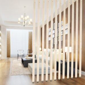 5厘米软装木方条北欧隔断墙客厅玄关无甲醛环保漆DIY实木定制屏风