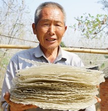 河南特产农家手工粉皮纯红薯粉皮干货细粉条红薯地瓜粉皮火锅包邮