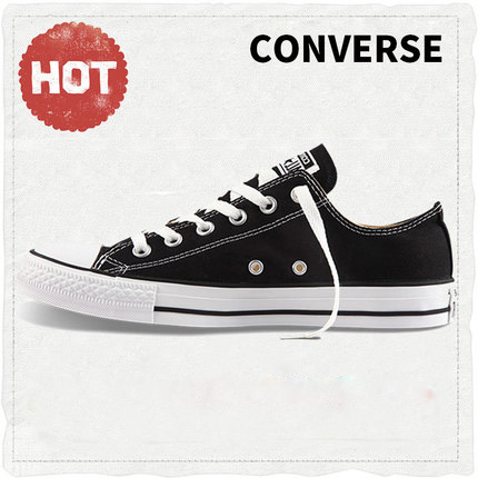 Converse Men's and Women's Shoes 2019 Summer Evergreen Authentic Low Top Student Casual Couple Shoes Canvas Shoes 101001