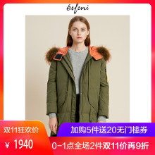 伊芙丽2018冬装新款韩版羽绒服1188984001图片