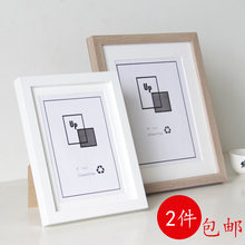 简约7寸挂墙相框8寸摆台6寸A4创意儿童宜家10寸相片架照片墙画框