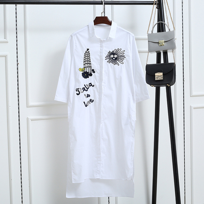 彩森自营店 麦系列 专柜撤柜女装 冬季长款衬衫