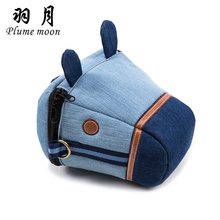 包邮 尼康佳能单反相机包600D700D70D6D60D5D3D7100内胆单肩包牛仔