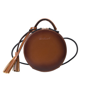 2017春夏新款潮流苏小圆包