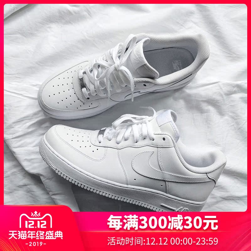 Nike Women's Shoes Autumn and Winter New Casual Shoes AIR FORCE 1 AF1 Air Force One Low top Board Shoes 315115