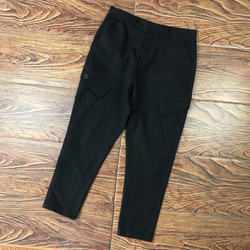 春秋裤子男韩版潮流男士休闲ins工装裤日系宽松哈伦裤小脚九分裤