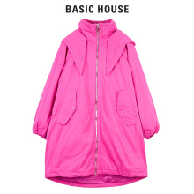 Basic House/百家好2018春季新款夹克女潮流时尚外套HSDJ125图片
