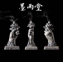 现货限定NEIGHBORHOOD x Dr.Woo CHAMBER 蔷薇骷髅 NBHD香炉香座