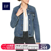 Gap女装通勤牛仔夹克外套232233 E 秋冬装弹力水洗女士休闲上衣图片