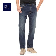 Gap男装 841540 直筒弹力中腰牛仔裤