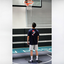 男夏季2019新款 上衣潮 宽松百搭圆领运动T恤半袖 盒印花短袖 PHEW鞋