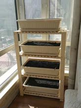 定制加厚实木置物架杂物架花架花盆架 涮菜架鞋架储物架层架货架