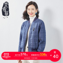 【预售】梵希蔓冬天外套女加厚棉服2018新款格子短款韩版棉衣图片