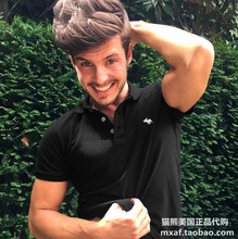 137787 polo衫 Abercrombie 翻领t恤 Fitch男夏小鹿af短袖 美国正品