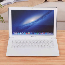 仿真笔记本模型机道具装饰假电脑仿苹果MACBOOKAIR超薄白黑银色款