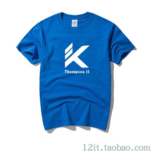 汤普森短袖T恤勇士队KT11号NBA库里杜兰特男女同款衣服夏季半袖衫