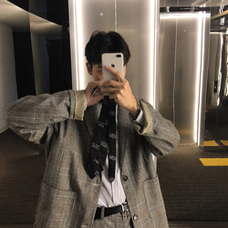 CCJE嘿嘿本期b入超酷的格子西装套装可自由搭配九分裤or短裤