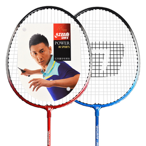 红双喜羽毛球拍2只装
