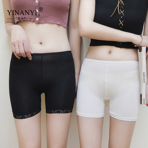 打底裤薄款安全裤防走光女秋季蕾丝短裤内裤保险内穿防狼裤三分裤