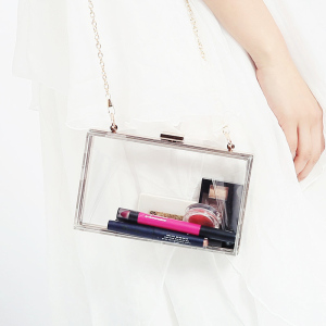 亚克力盒子斜挎包