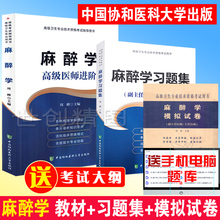 高级医师进阶高级卫生专业技术资格考试指导用书 模拟试卷 麻醉学正副高职称考试 习题集 备考2019麻醉学 麻醉学副主任主任医师