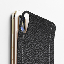 MARTIN苹果iphoneX MILTON MAX真皮背贴皮背膜手工保护贴膜