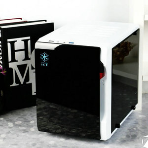 ICE甲壳虫机箱台式机电脑迷你miniitx小机箱桌面matx游戏主机箱