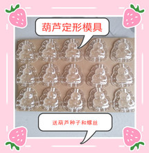 葫芦生长定型范制模具水果模具迷你手捻亚腰葫芦塑料模具套模模子