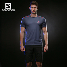 T恤 快干跑步短袖 Salomon 萨洛蒙男款 TEE STROLL