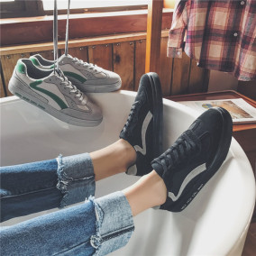 方少港风男装 2018新款潮鞋韩版男士低帮休闲