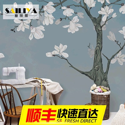 玉兰花电视背景墙正品折扣