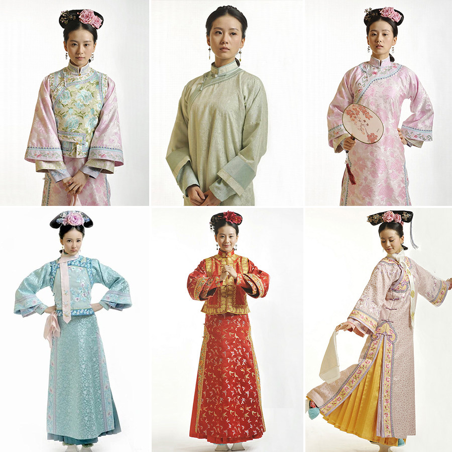 清代古装,唐代古装,清代服装_大山谷图库
