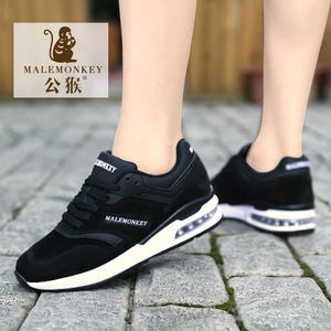 公猴原宿百搭休闲鞋学生冬加绒棉鞋