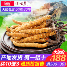 云麓西藏那曲野生冬虫夏草正品 非玉树头期冬虫草礼盒顺丰 4条/克