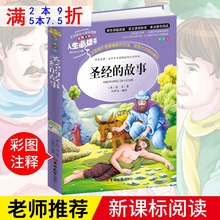 12岁青少年版儿童读物圣经里 第一套圣经故事 圣经 房龙著 新课标阅读书籍7 儿童版绘本插图版 故事