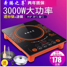 电磁炉家用3000w智能新款 正品 大功率奔腾之尊爆炒节能特价 电池灶