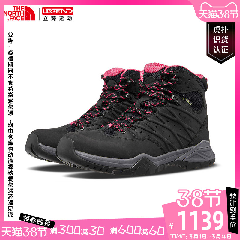 The NorthFace/North Counter Women's Shoes 2020 Spring New Outdoor Mountaineering Shoes High Top Hiking Shoes 39IA