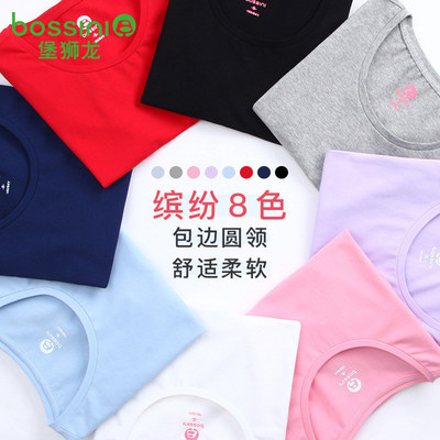 堡狮龙18夏装新款女装修身上衣学生短袖T恤衫女220185000