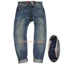 28894 猫须洗水 0076小脚男赤耳牛仔裤 s李维斯专柜501CT正品 Levi