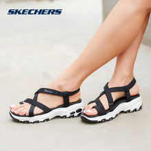Skechers斯凯奇 女鞋 D'lites 夹趾厚底凉鞋防滑时尚休闲鞋 31517