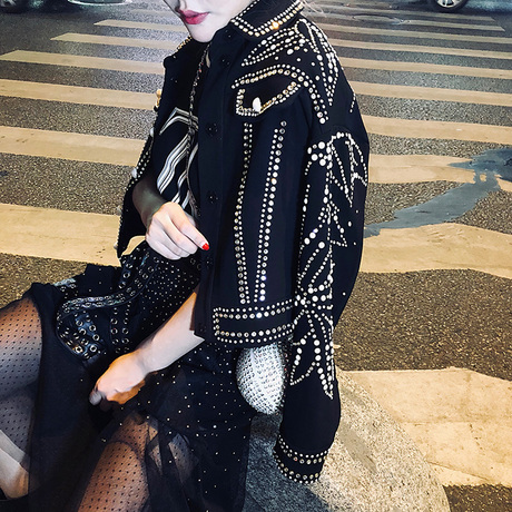 华奢网纱半身裙女2018秋季韩版女装气质中长半身裙子a字裙百褶裙商品大图