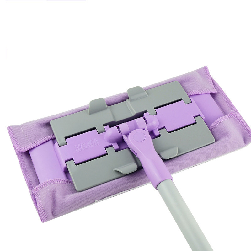 妙洁夹布平板拖把替换布家用夹毛巾实木地板瓷砖拖地神器懒人墩布